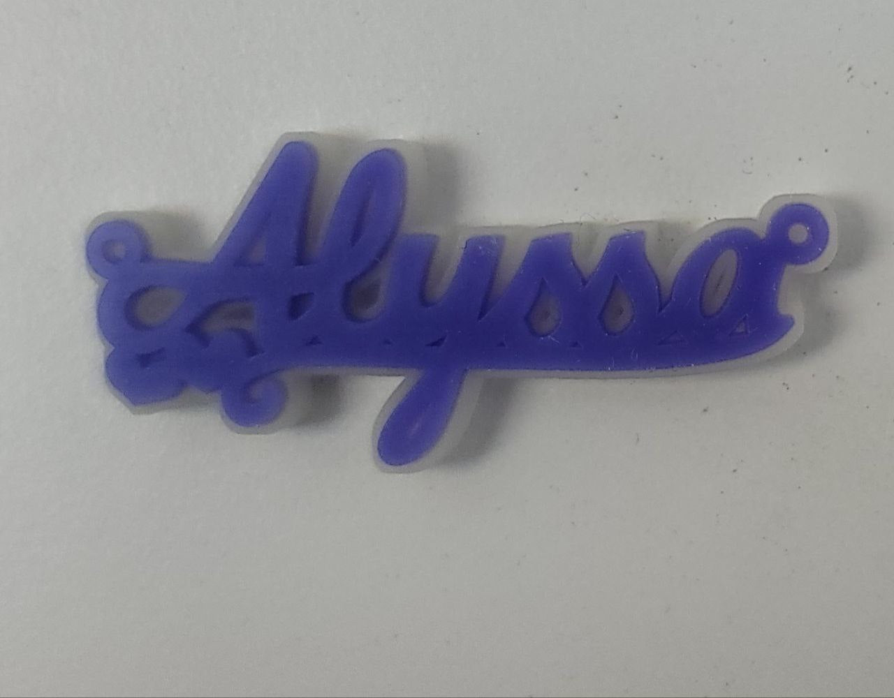 Alyssa Name Pendants