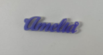 Amelia Name Pendant