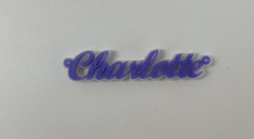 Charlotte Name Pendant